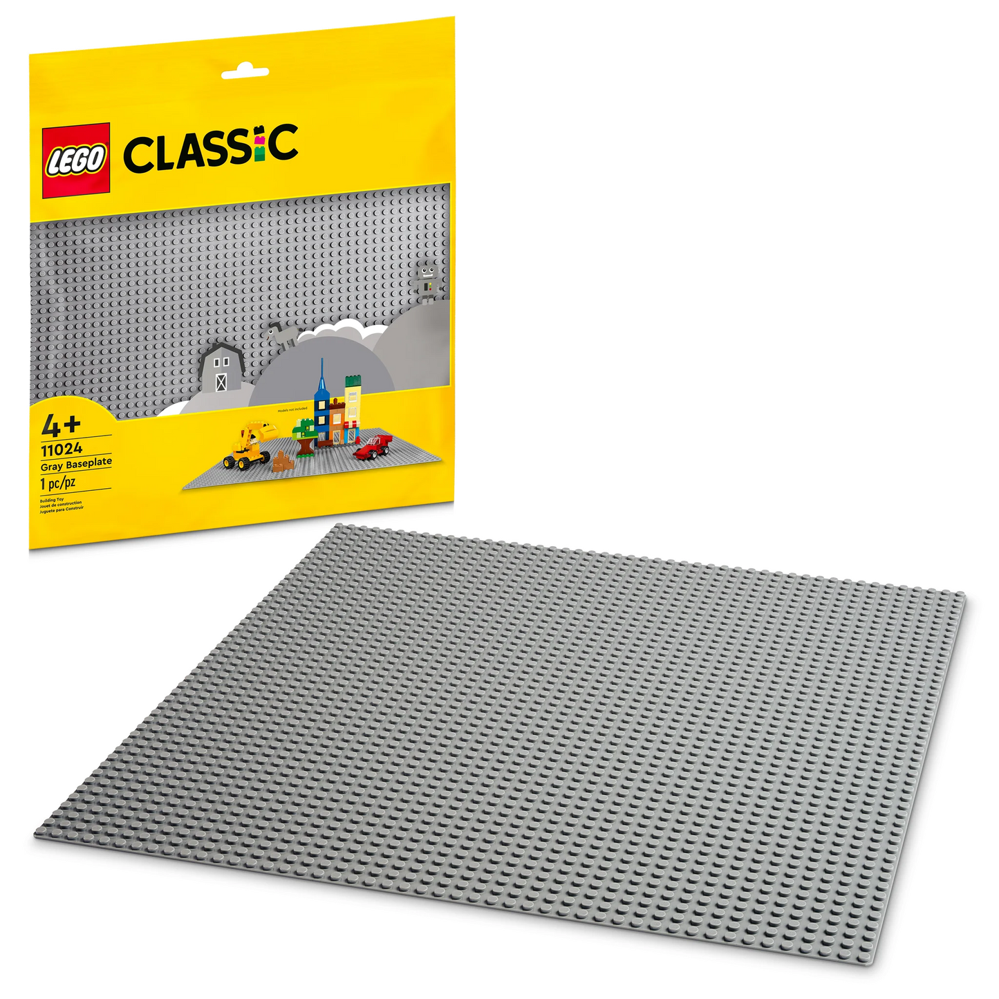 Baseplate For LEGO - Grey