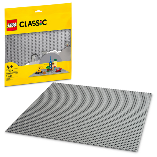 Baseplate For LEGO - Grey