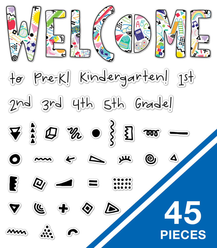 Happy Place Welcome Bulletin Board Set