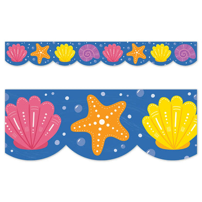 Sea Friends Seashells EZ Border Trimmers - 24"