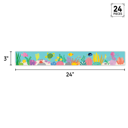 Sea Friends Under the Sea EZ Border Trimmers - 24"