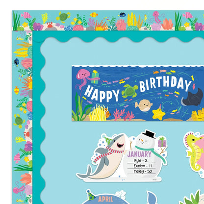 Sea Friends Under the Sea EZ Border Trimmers - 24"