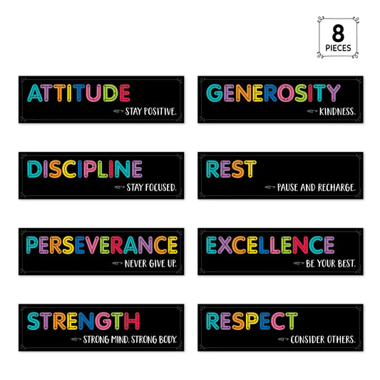 Mindset Motivational Headliners Mini Bulletin Board Set