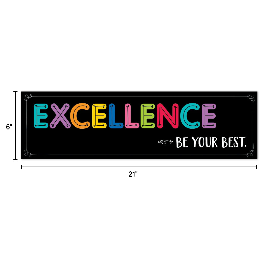 Mindset Motivational Headliners Mini Bulletin Board Set