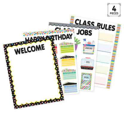 Classroom Essentials 4-Chart Convenience Pack