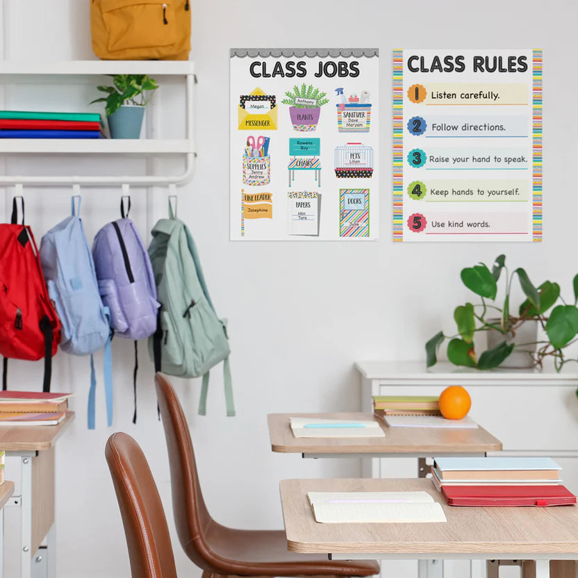 Classroom Essentials 4-Chart Convenience Pack