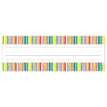 Stripes and Dots Name Plates