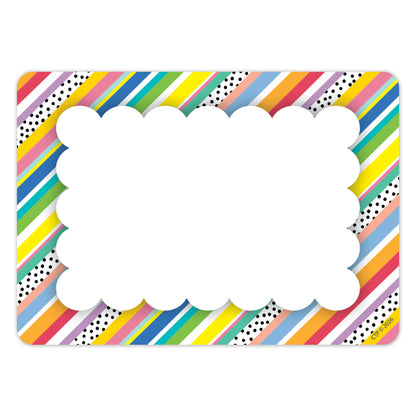 Stripes and Dots Labels