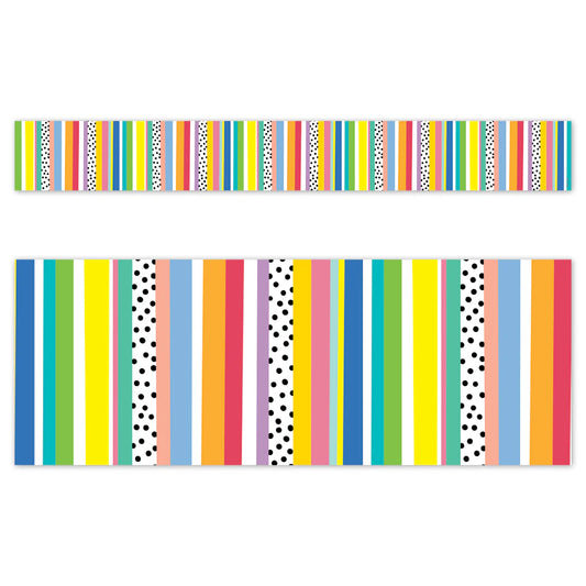 Stripes and Dots EZ Border Trimmers - 24"
