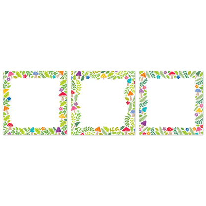 Mushroom Medley Cards 6" Designer Cut-Outs - 36 Pieces
