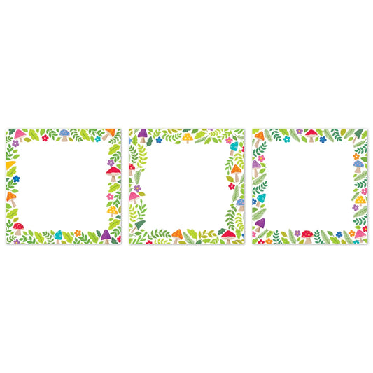 Mushroom Medley Cards 6" Designer Cut-Outs - 36 Pieces