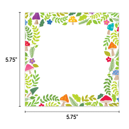Mushroom Medley Cards 6" Designer Cut-Outs - 36 Pieces
