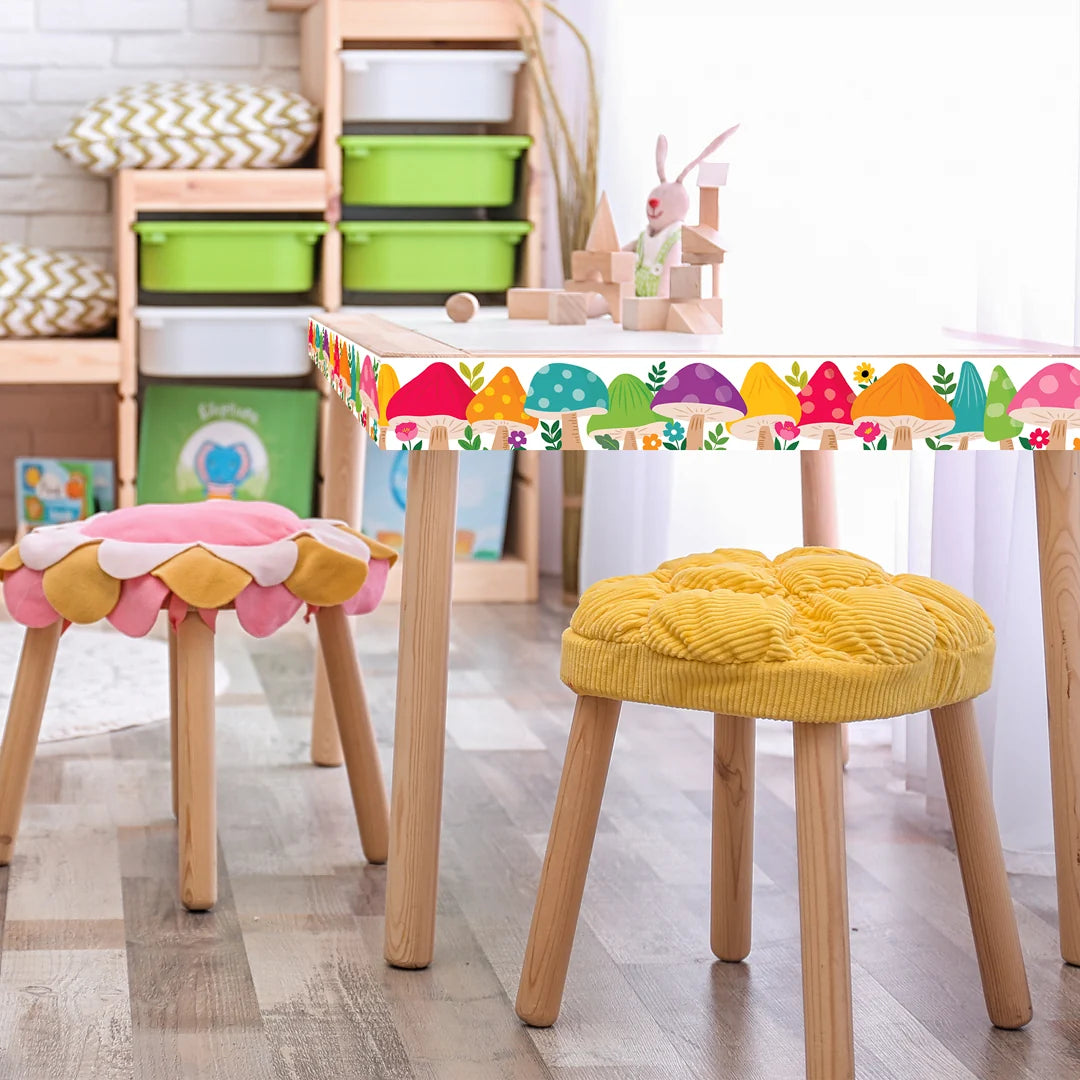 Woodland Friends Jumbo Mushrooms EZ Border Trimmers - 24"