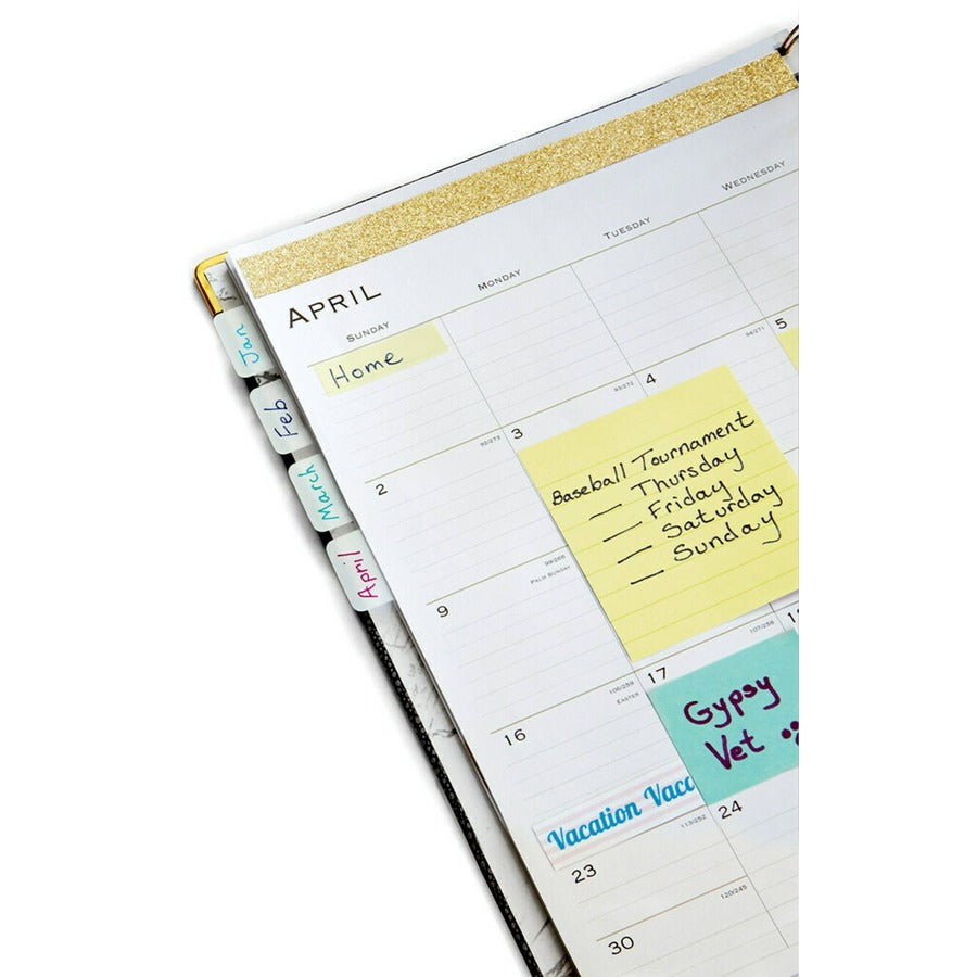 Post-it® yellow ruled notes pad - 3" x 3" - Pack of 6