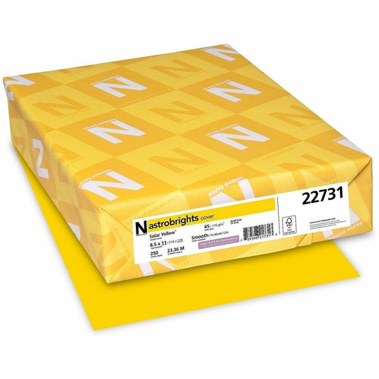 Yellow Cardstock - 8.5" x 11" - 250 Sheets