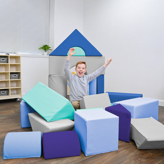 12" Module Blocks- Tranquility (Set of 21)