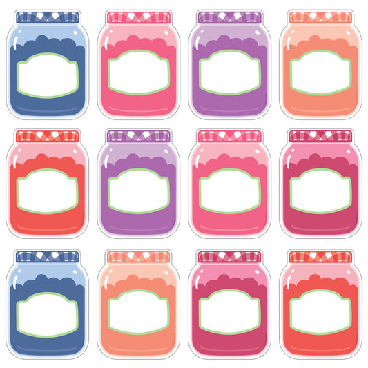 JAM JARS CUTOUTS 36/PK