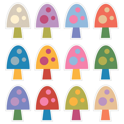 Mushroom Cut-Outs - 36 Pieces
