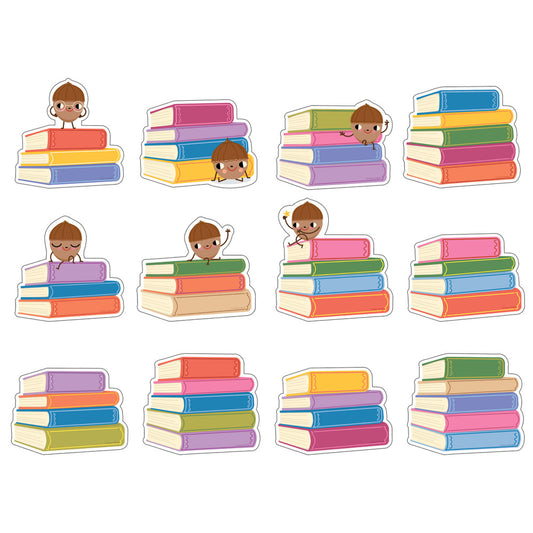 BOOKSTACKS CUTOUTS