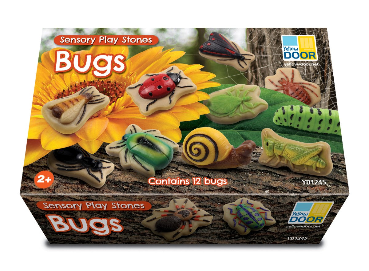 Sensory Play Stones - Bugs