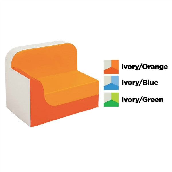 12.5" Club Armchair with Right Arm