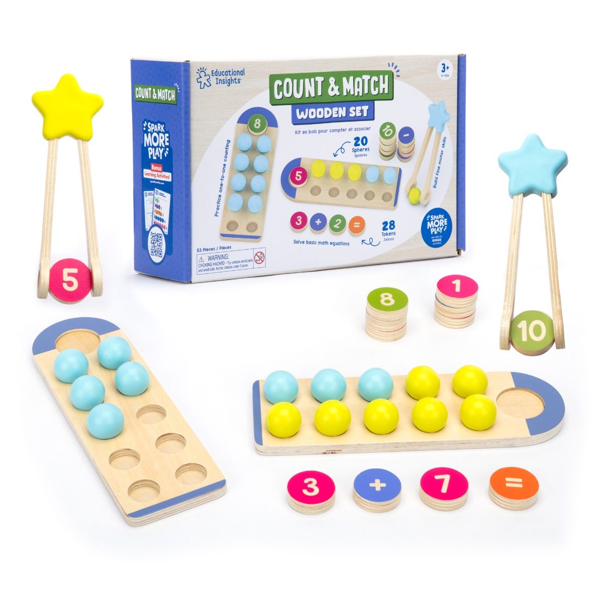Count & Match Wooden Set