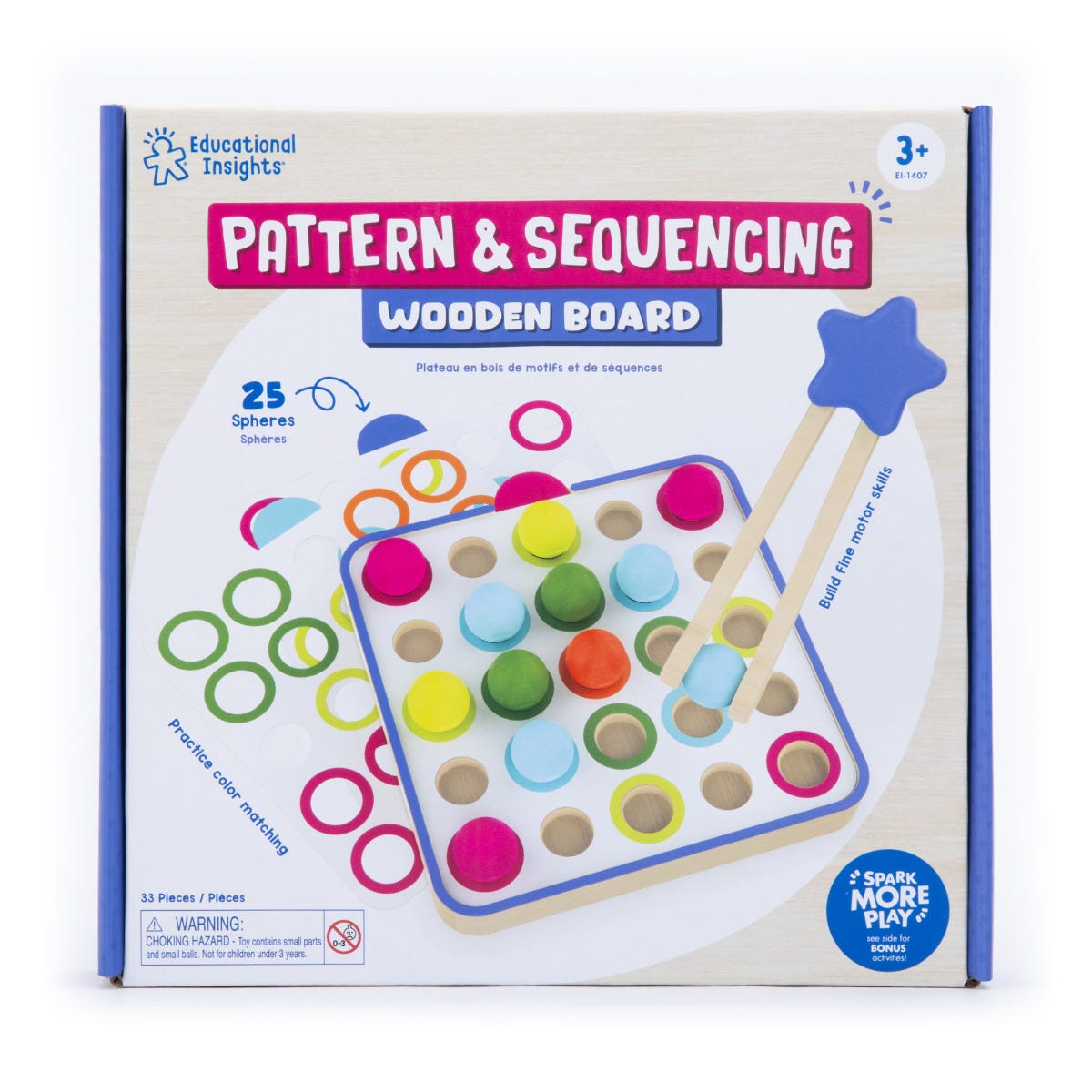 Pattern & Sequencing Wooden Board