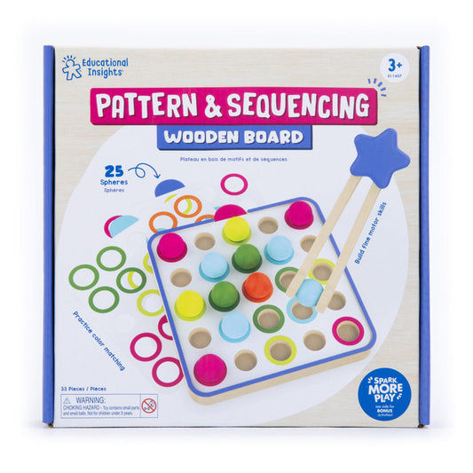 Pattern & Sequencing Wooden Board
