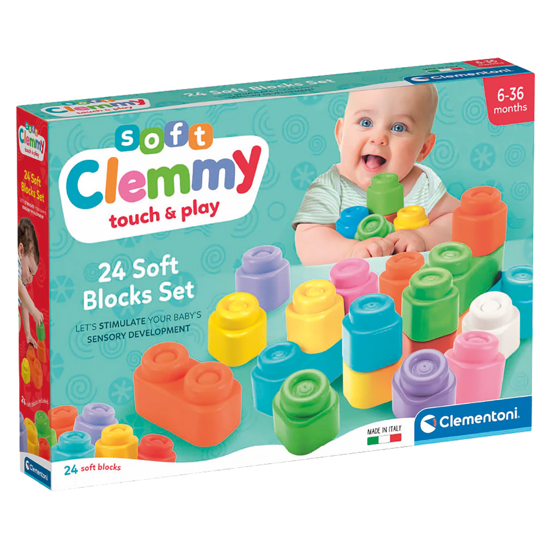 Soft Clemmy - Soft Block Set - 24 Pieces