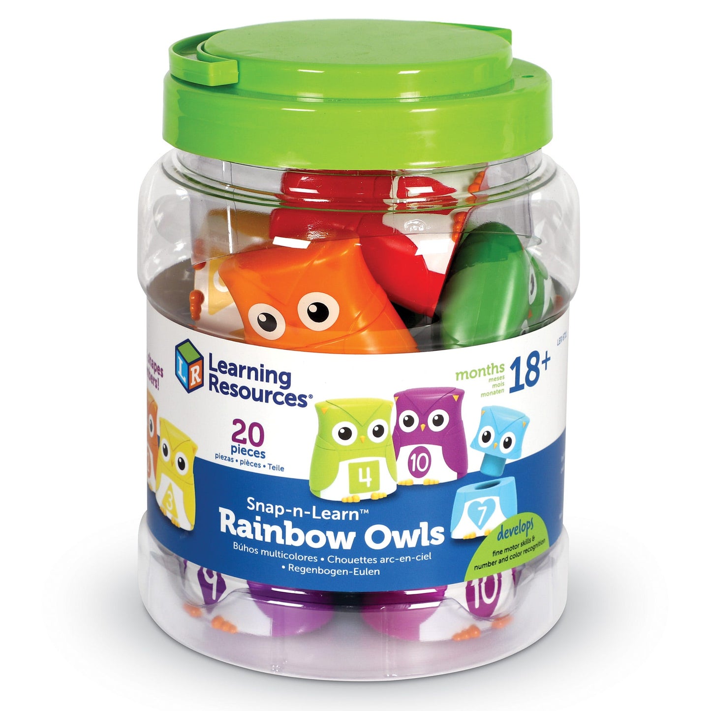 Snap-n-Learn™ Rainbow Owls