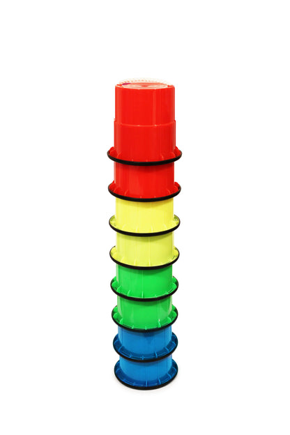 Balance Bucket Stilts Set - Multicolour