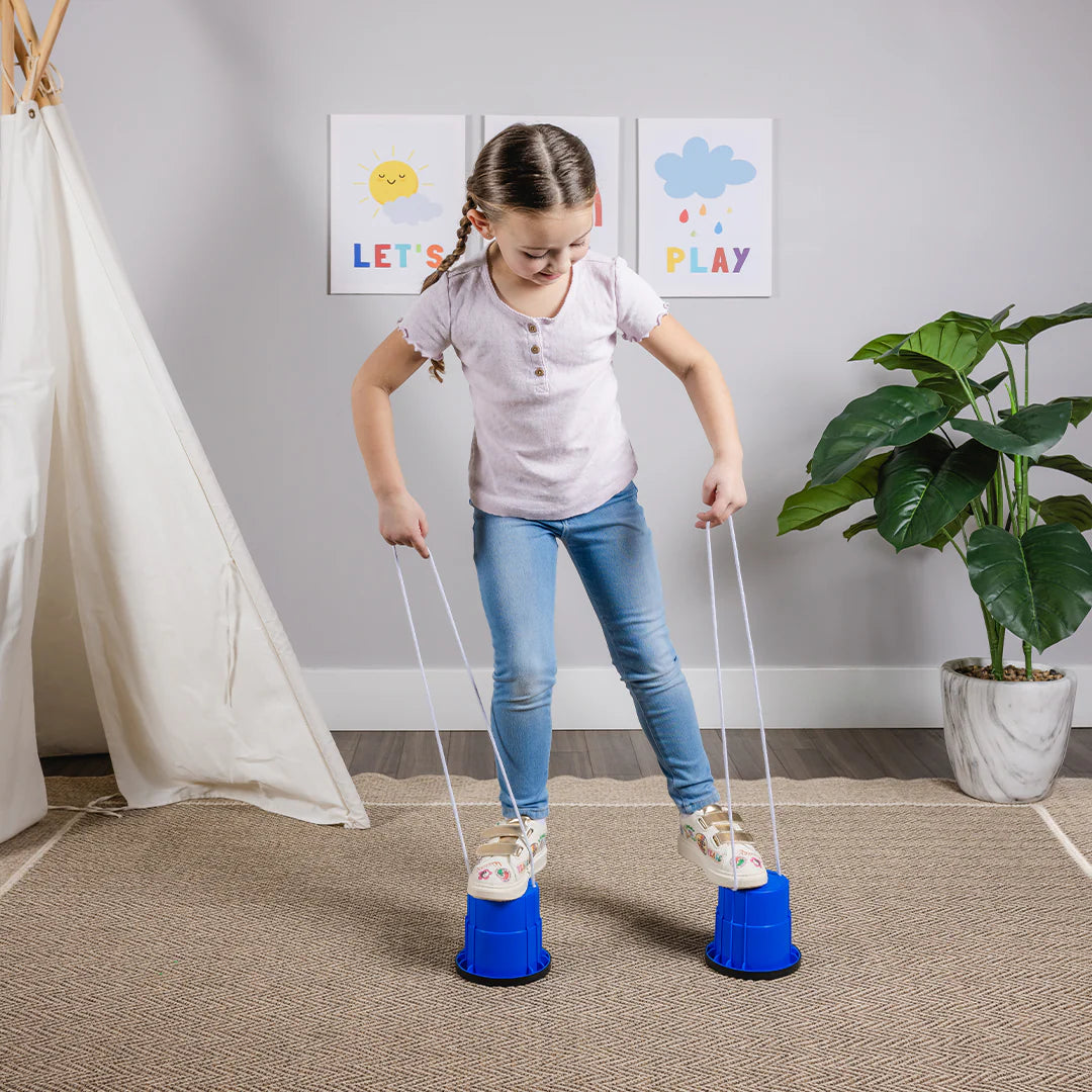 Balance Bucket Stilts Set - Multicolour