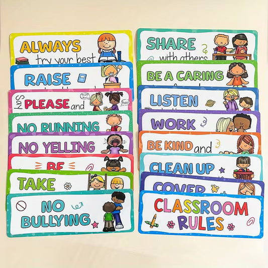 Classroom Management Charts - 16 Pieces