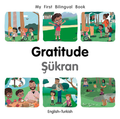 Mon premier livre bilingue - La gratitude