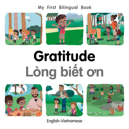 Mon premier livre bilingue - La gratitude