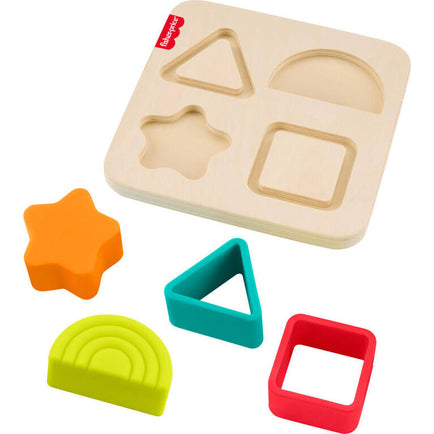 Silicone & Wooden Puzzle