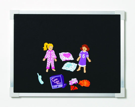 18" x 24" Framed Aluminum Flannel Board