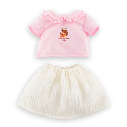T-Shirt & Skirt for 12" Doll