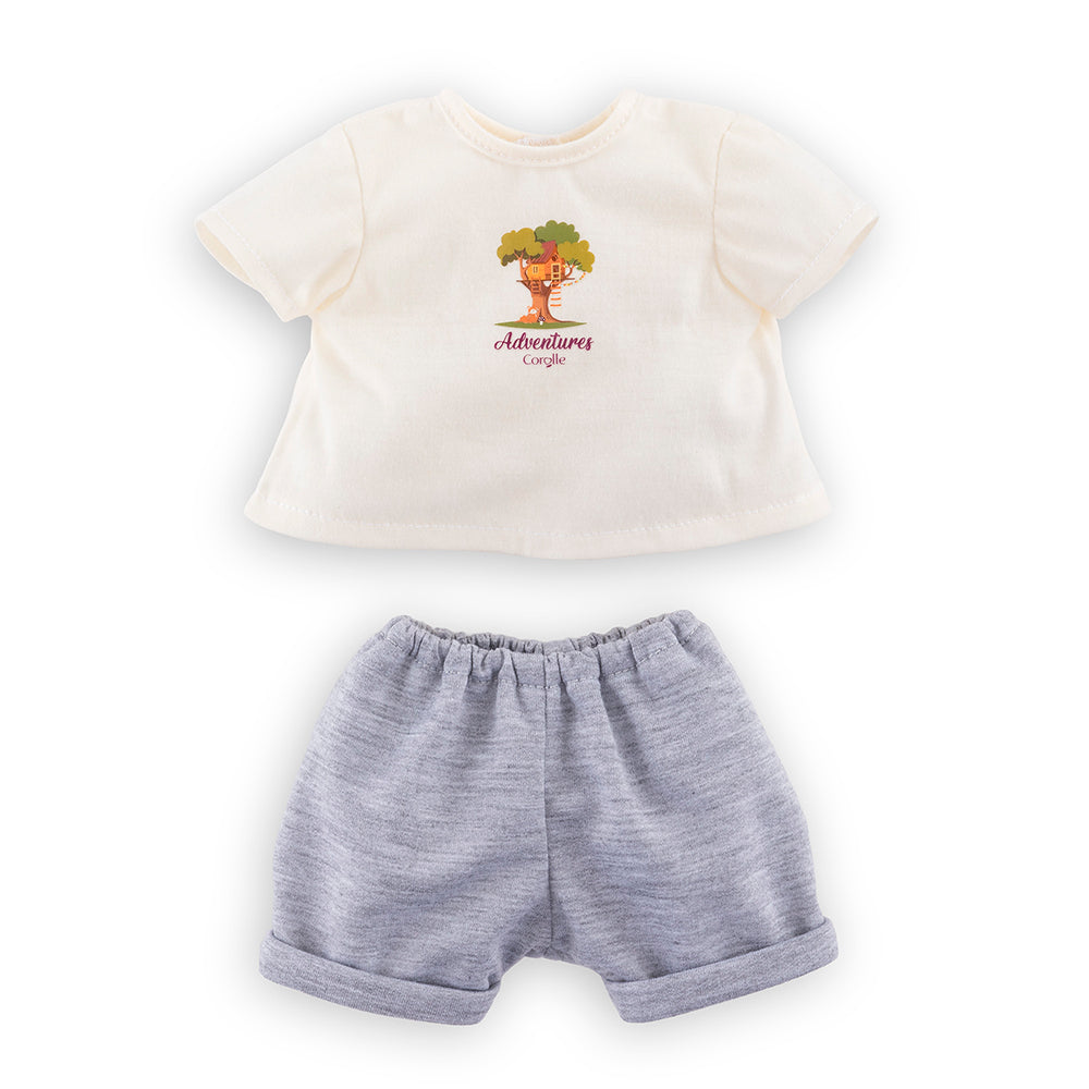 T-Shirt & Shorts for 12" Doll