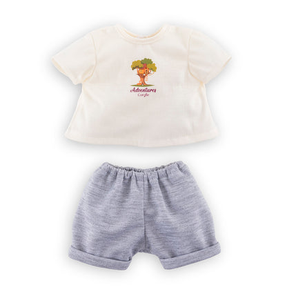 T-Shirt & Shorts for 12" Doll