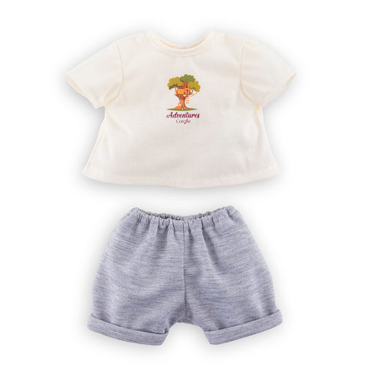 T-Shirt & Shorts for 12" Doll
