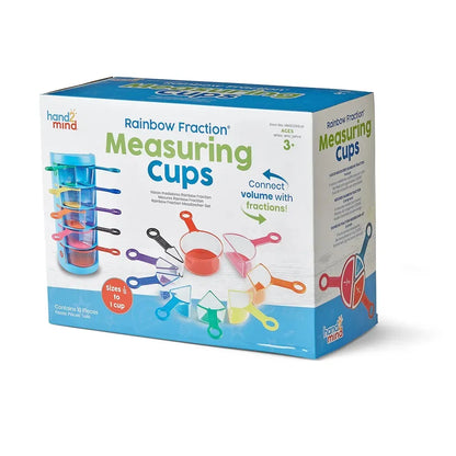 Rainbow Fraction® Measuring Cups, Set of 9
