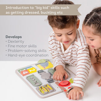 Activity Buckles Board
