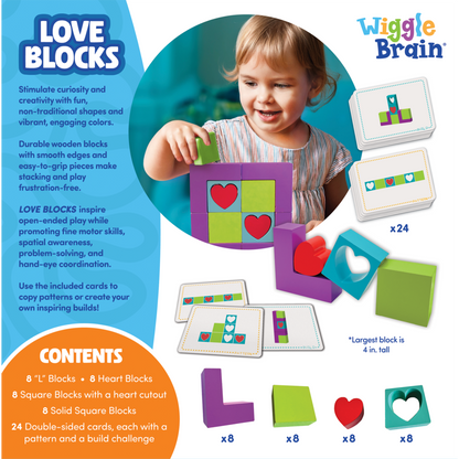 Wiggle Brain Love Blocks