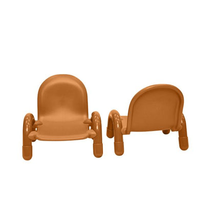 Baseline Chairs 2 Pack - 5" Seat Height (Natural Wood)