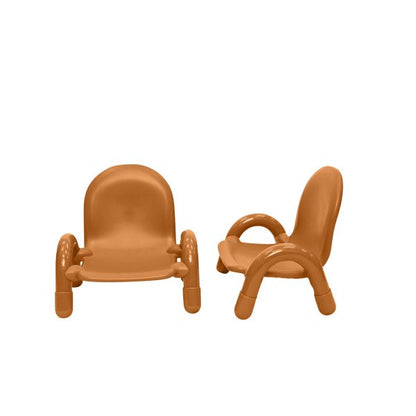 Baseline Chairs 2 Pack - 5" Seat Height (Natural Wood)