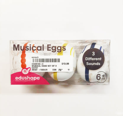 Musical Eggs - Set of 3