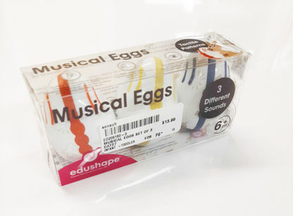 Musical Eggs - Set of 3