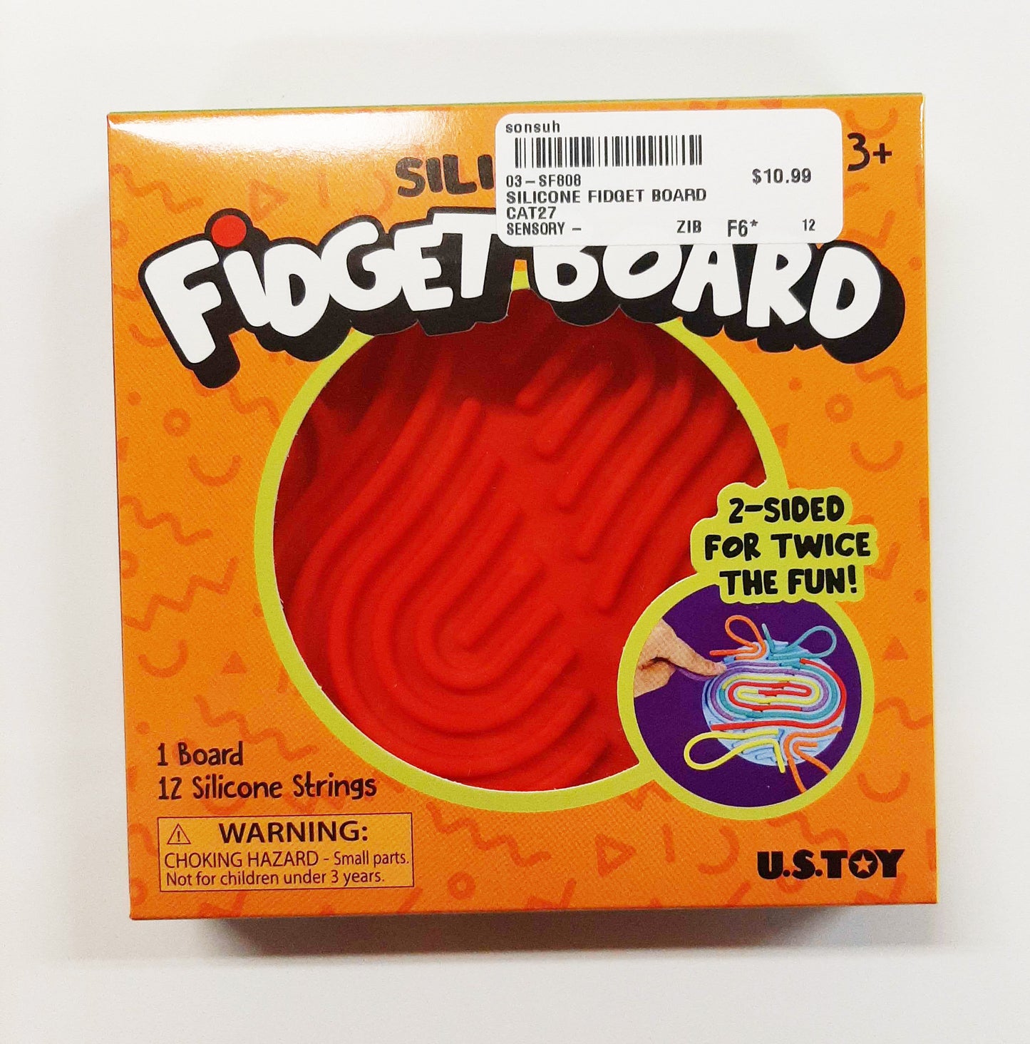 Silicone Fidget Board