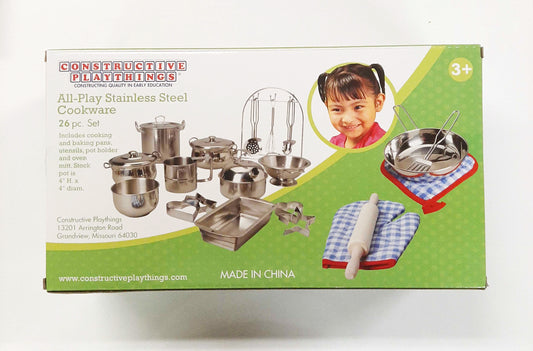 Stainless Steel Cookware - 26 Piece Set